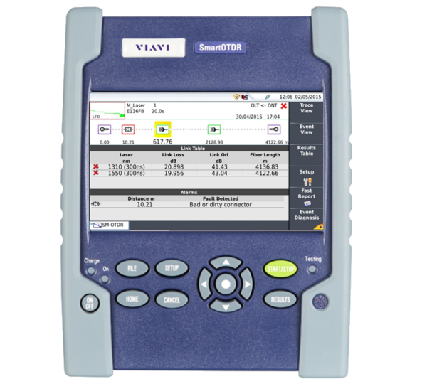 The Best SmartOTDR Handheld Fiber Tester